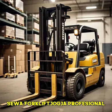Sewa Forklift untuk Angkut Barang Berat di Kawasan Kuliner Jogja